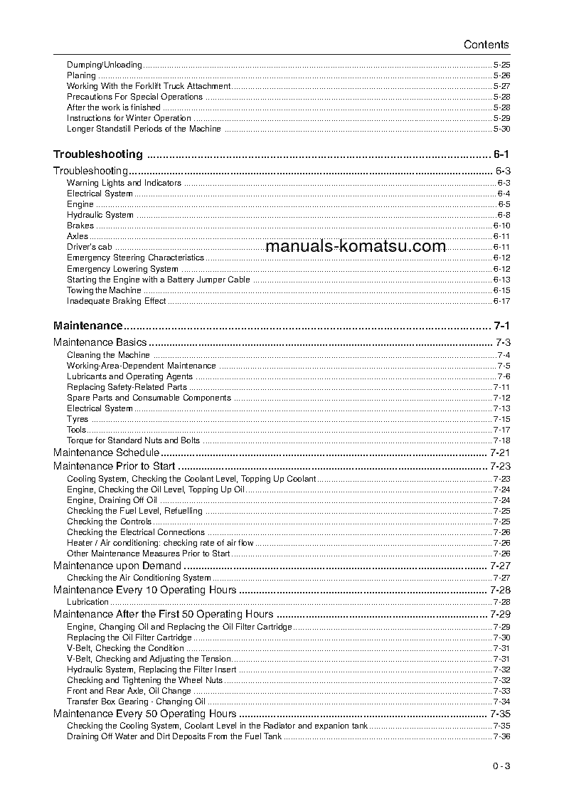 Protected: WA65-3(DEU) S/N HA940549-UP Operation manual (English)