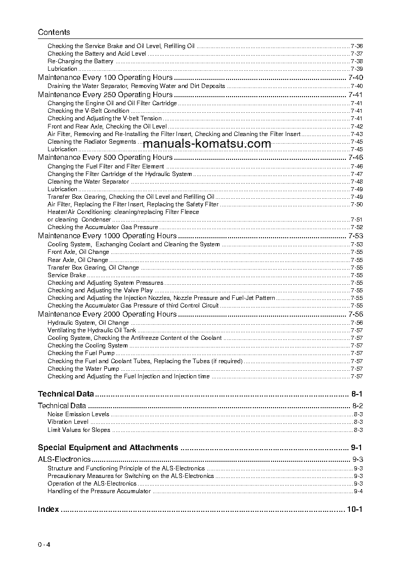 Protected: WA65-3(DEU) S/N HA940549-UP Operation manual (English)