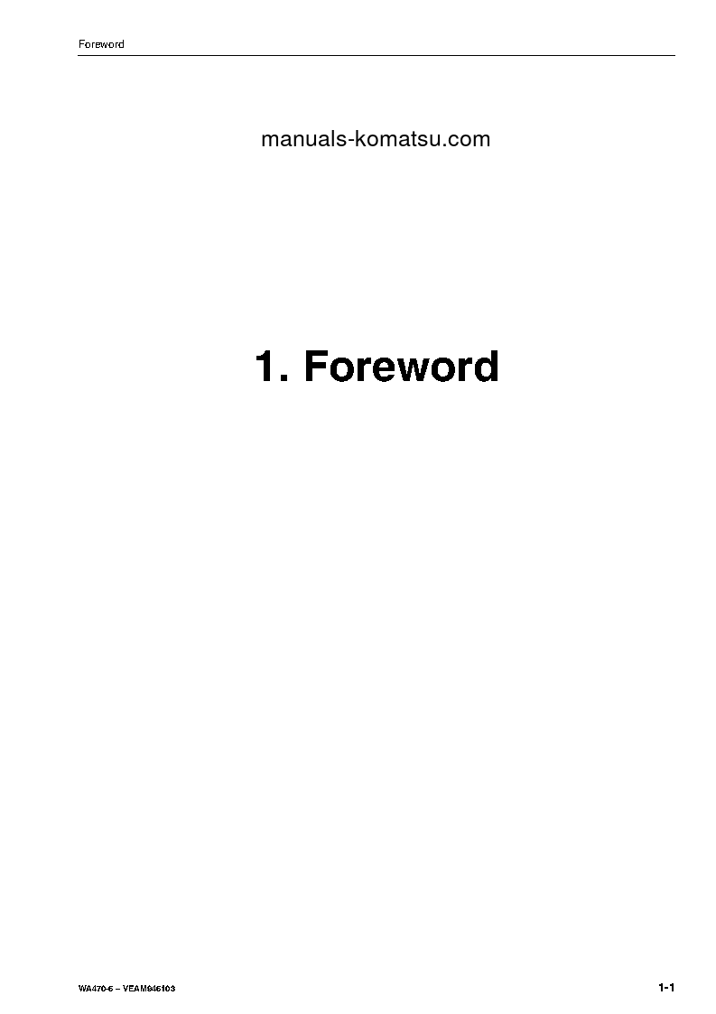 Protected: WA470-6(DEU) S/N H52001-UP Operation manual (English)