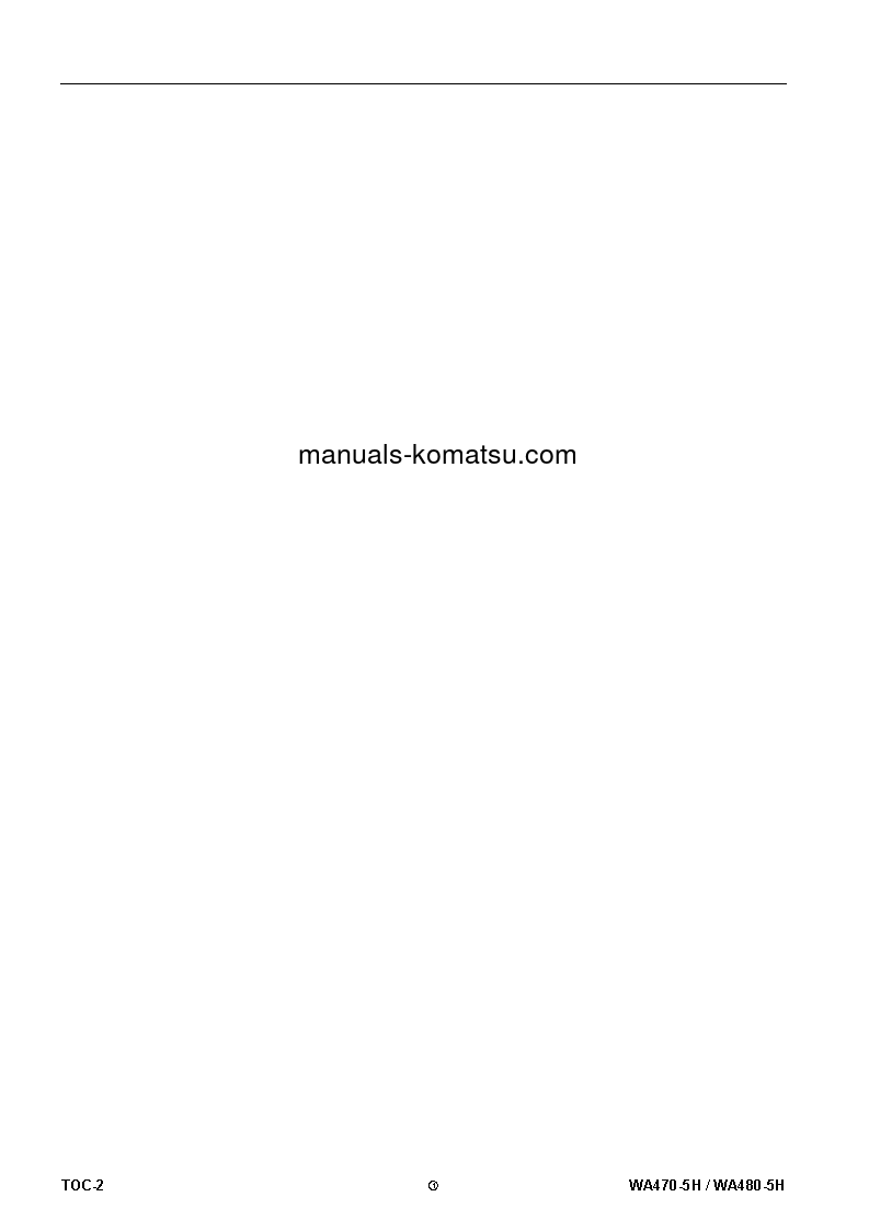 Protected: WA480-5(DEU)-H S/N H50051-UP Shop (repair) manual (English)