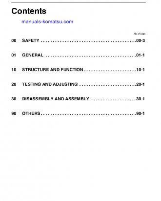 WA430-6(DEU) S/N H50051-UP Shop (repair) manual (English)