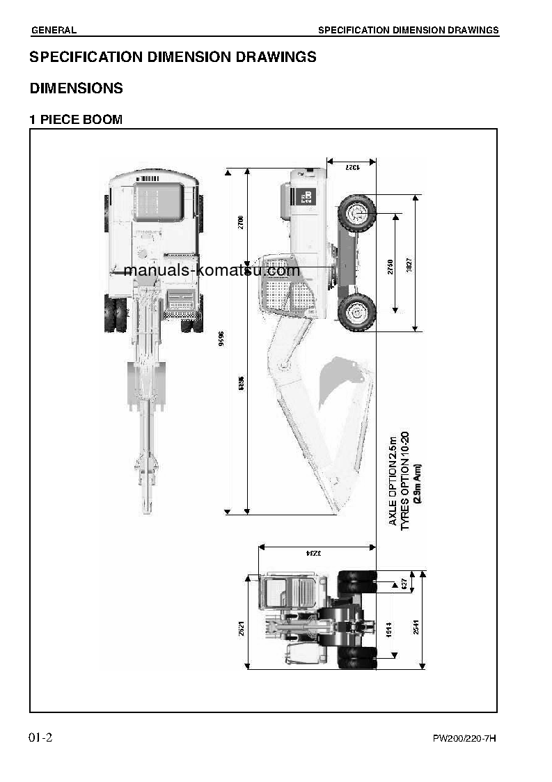 Protected: PW220-7(DEU) S/N H50051-UP Shop (repair) manual (English)
