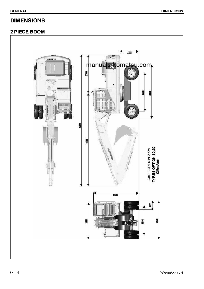 Protected: PW220-7(DEU) S/N H50051-UP Shop (repair) manual (English)