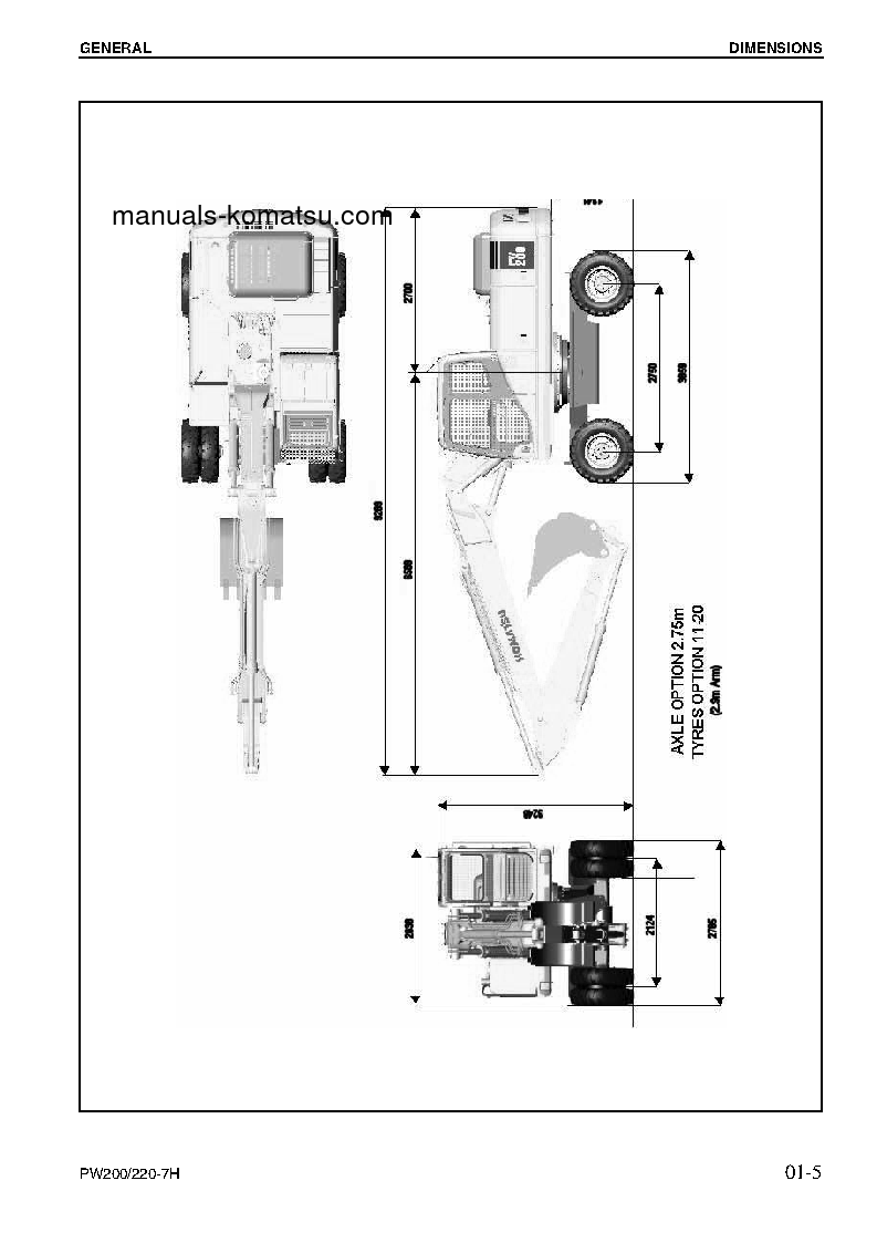 Protected: PW220-7(DEU) S/N H50051-UP Shop (repair) manual (English)
