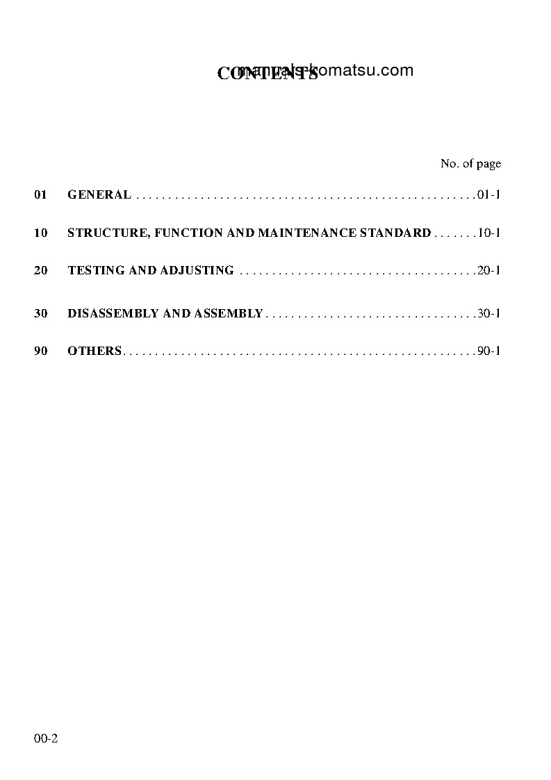 Protected: PW160-7(DEU) S/N H50051-UP Shop (repair) manual (English)