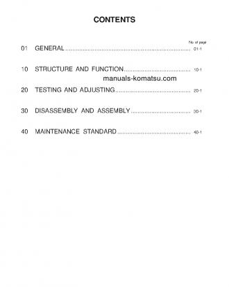 WA320-3(DEU) S/N WA320H20051-UP Shop (repair) manual (English)