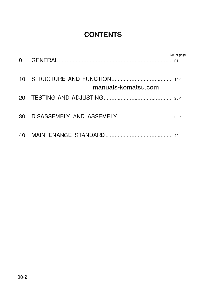 Protected: WA320-3(DEU) S/N WA320H20051-UP Shop (repair) manual (English)