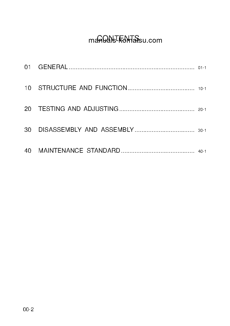 Protected: WA470-3(DEU) S/N WA470H20051-UP Shop (repair) manual (English)