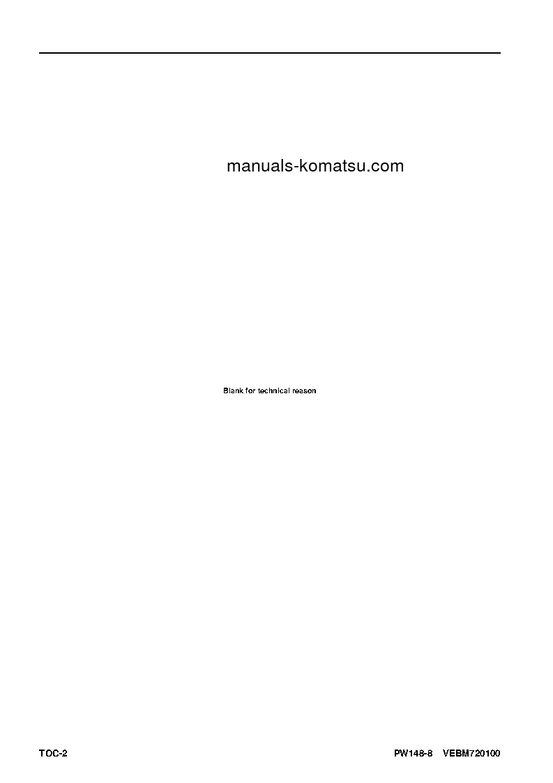 Protected: PW148-8(DEU) S/N H50051-UP Shop (repair) manual (English)