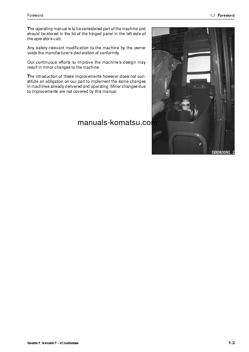 Protected: WA100M-7(DEU) S/N H62051-AND UP Operation manual (English)