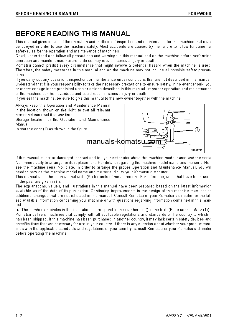 Protected: WA380-7(DEU) S/N H62051-UP Operation manual (English)