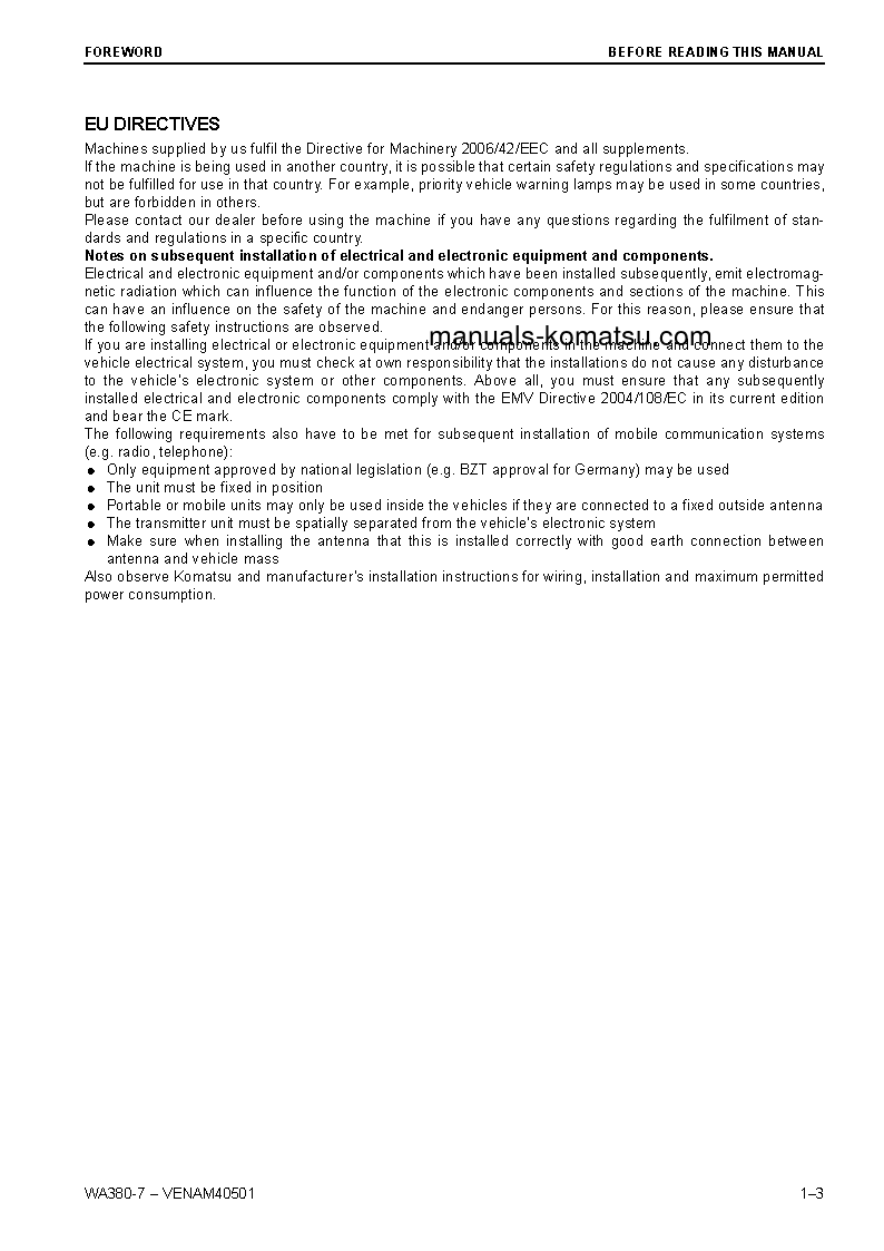 Protected: WA380-7(DEU) S/N H62051-UP Operation manual (English)