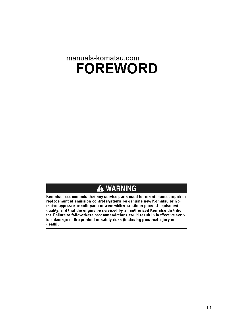 Protected: WA470-8(DEU) S/N 100010-UP Operation manual (English)