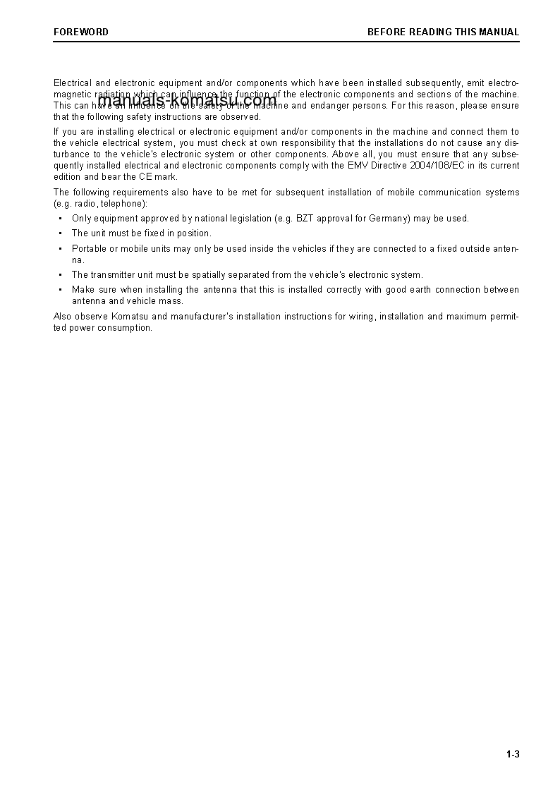 Protected: WA470-8(DEU) S/N 100010-UP Operation manual (English)