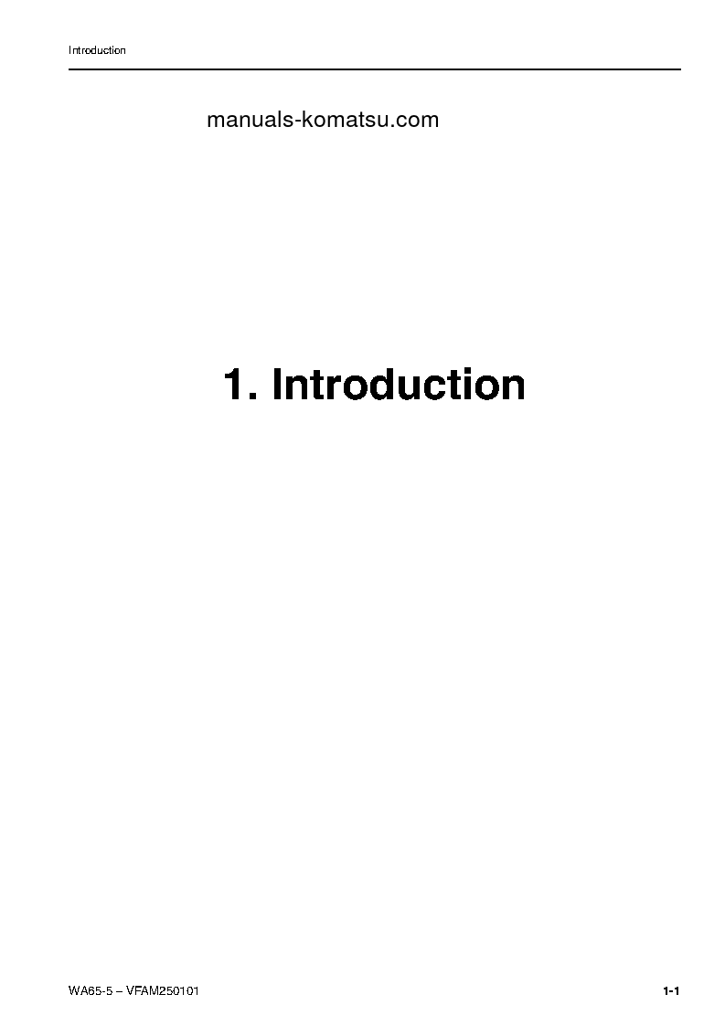 Protected: WA65-5(DEU) S/N H50051-UP Operation manual (French)