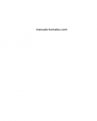 PW160-7(DEU) S/N H50051-UP Operation manual (French)