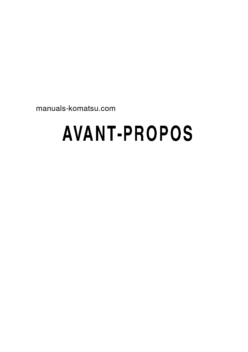 Protected: WA380-5(DEU)-H S/N H50051-UP Operation manual (French)