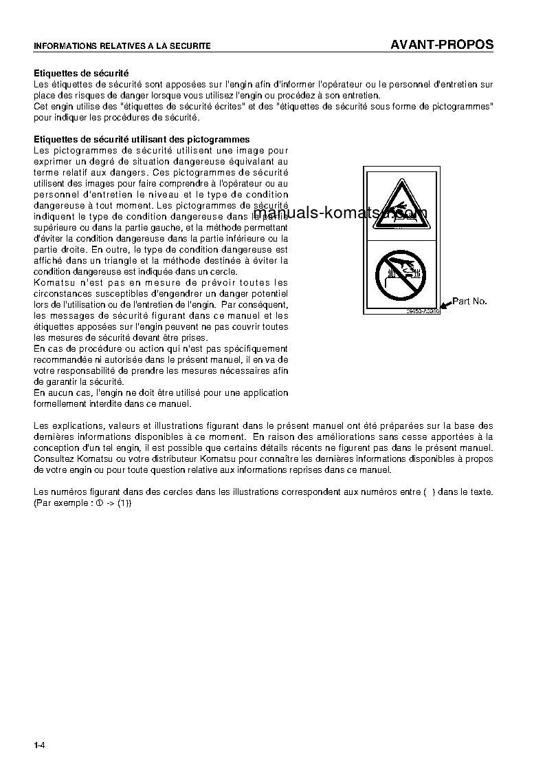 Protected: WA380-5(DEU)-H S/N H50051-UP Operation manual (French)