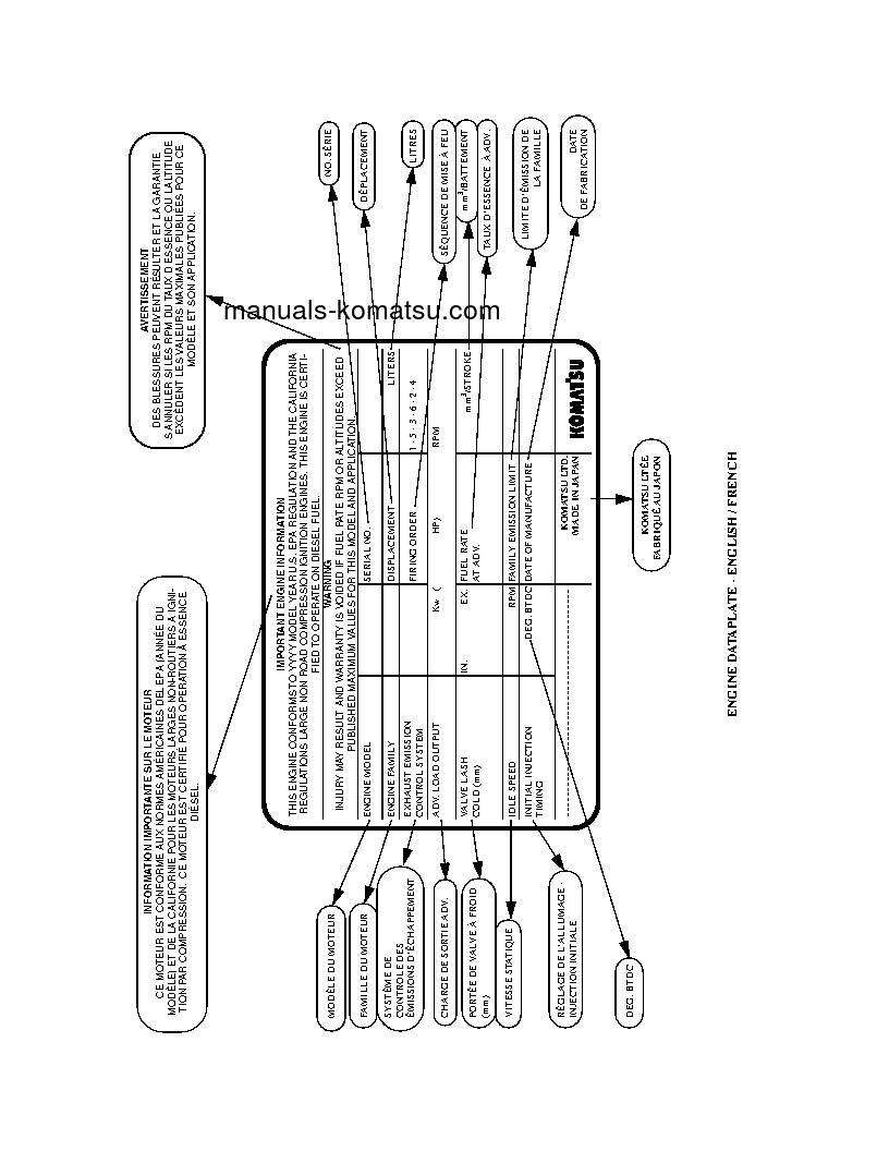 Protected: WA65-3(DEU)-30 KM/H S/N H20772-UP Operation manual (French)