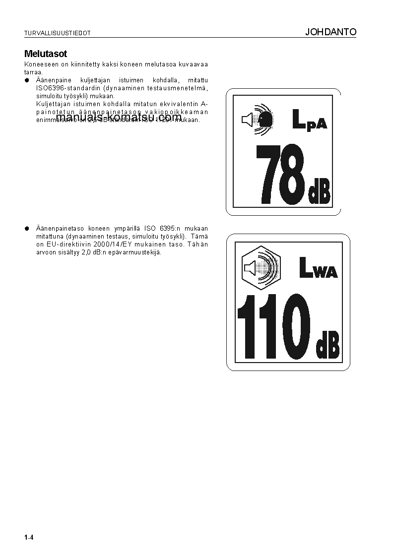 Protected: HD405-7(DEU) S/N 7611-UP Operation manual (Finnish)