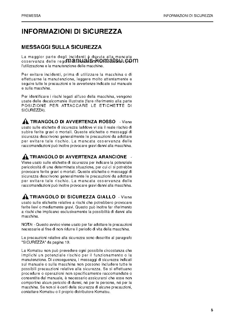 Protected: PW160-7(DEU) S/N H50051-UP Operation manual (Italian)