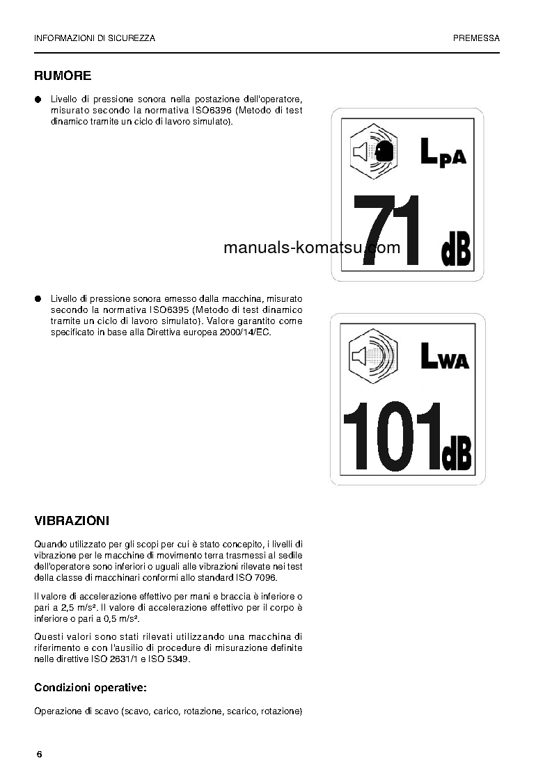 Protected: PW160-7(DEU) S/N H50051-UP Operation manual (Italian)