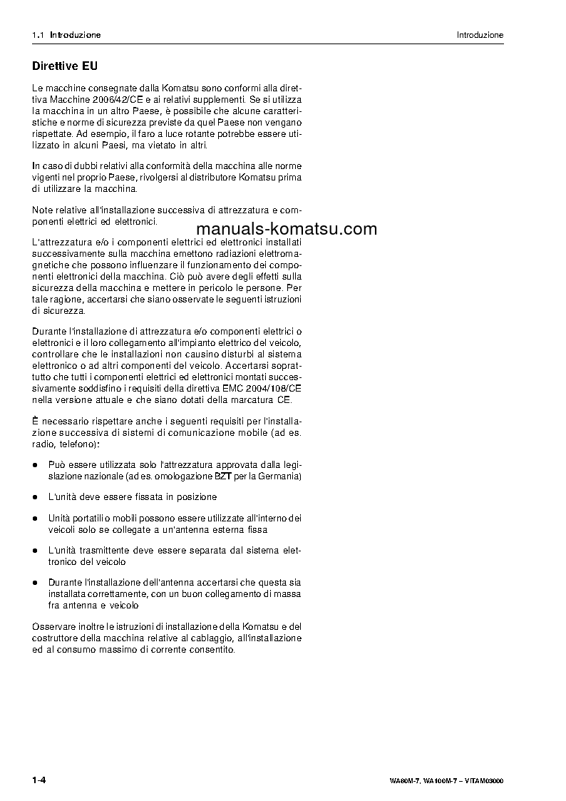 Protected: WA80M-7(DEU) S/N H62051-UP Operation manual (Italian)