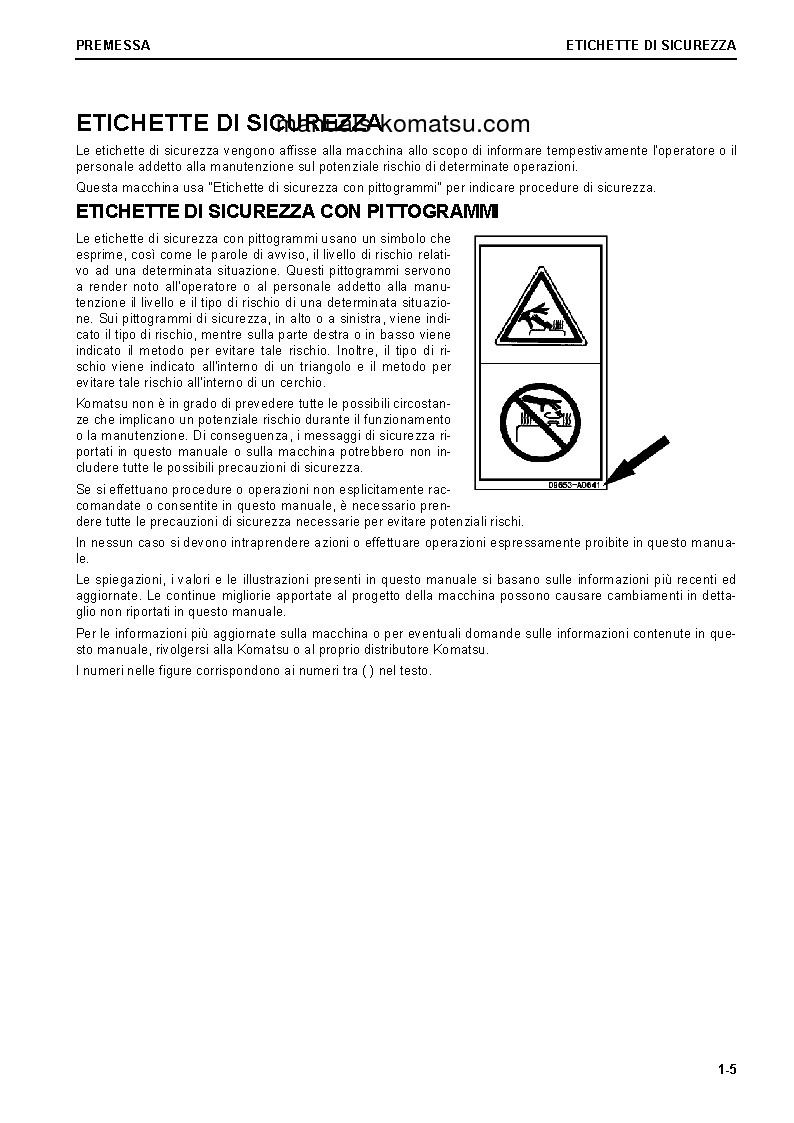 Protected: WA470-8(DEU) S/N H55051-UP Operation manual (Italian)