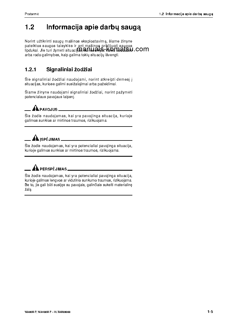 Protected: WA80M-7(DEU) S/N H62051-UP Operation manual (Lithuanian)