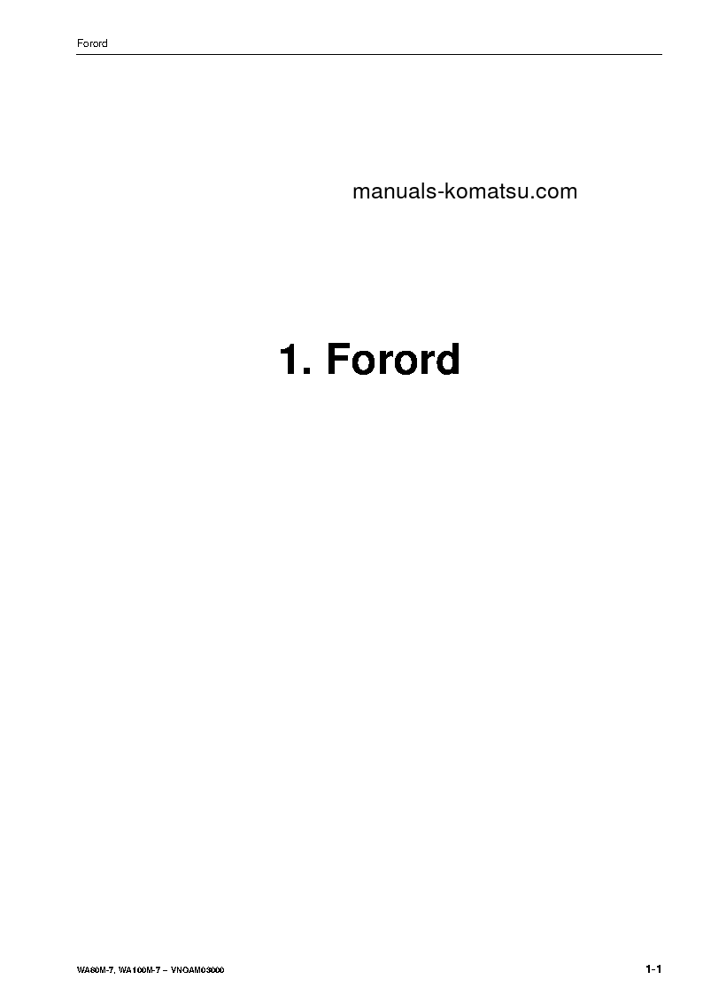 Protected: WA80M-7(DEU) S/N H62051-UP Operation manual (Norwegian)