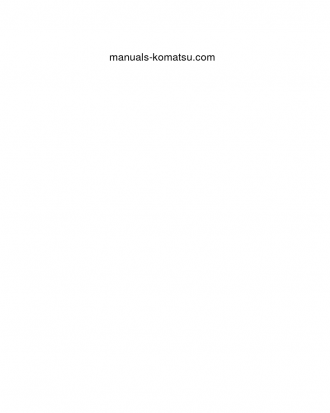 PW160-10(DEU) S/N H62051-UP Operation manual (Polish)