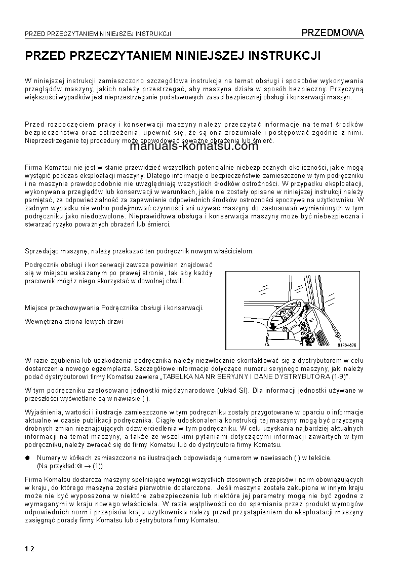 Protected: HD465-7(DEU)-TIER3 S/N 10739-UP Operation manual (Polish)