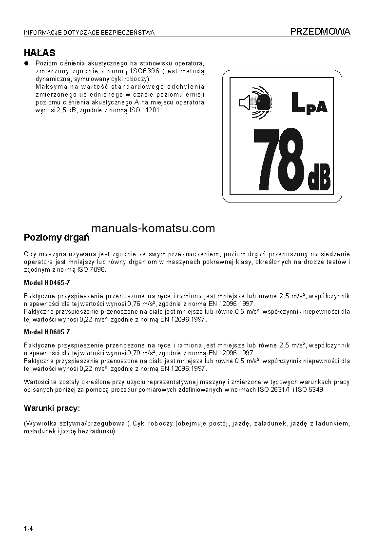 Protected: HD465-7(DEU)-TIER3 S/N 10739-UP Operation manual (Polish)