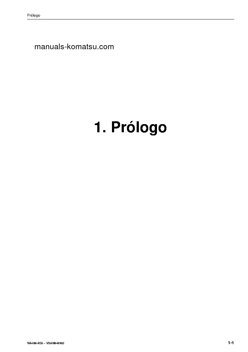 Protected: WA430-6(DEU) S/N H60266-UP Operation manual (Spanish)