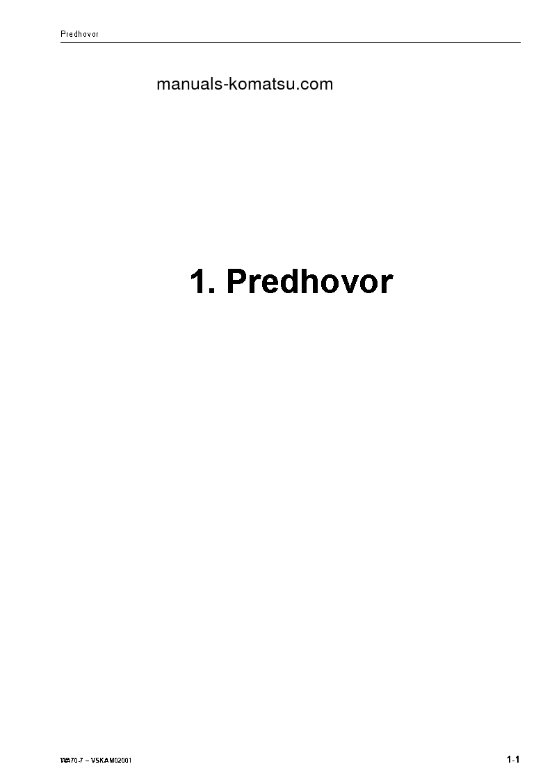 Protected: WA70-7(DEU) S/N H62051-UP Operation manual (Slovak)