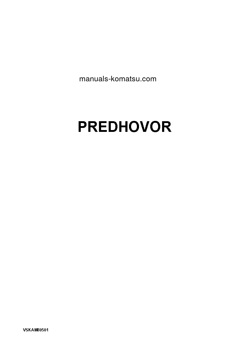 Protected: HD325-7(DEU) S/N 7611-UP Operation manual (Slovak)
