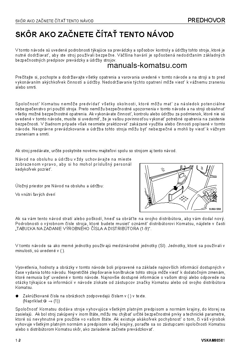 Protected: HD325-7(DEU) S/N 7611-UP Operation manual (Slovak)