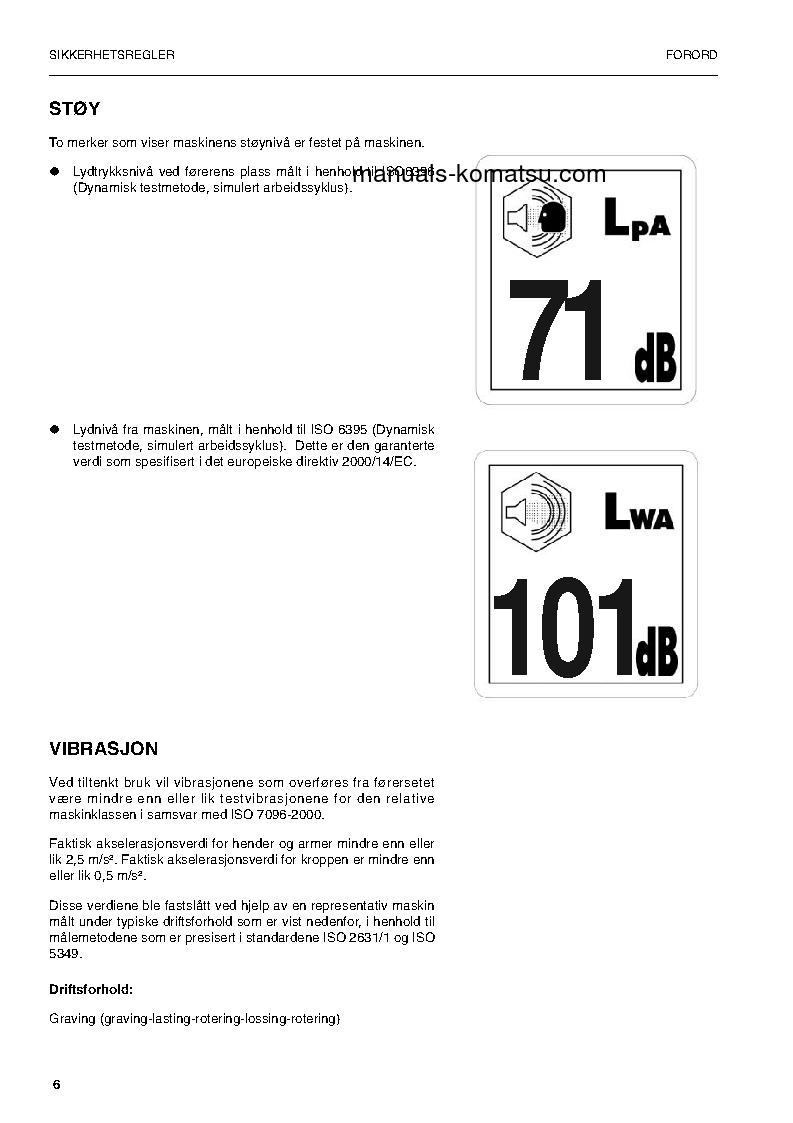 Protected: PW160-7(DEU) S/N H50051-UP Operation manual (Norwegian)