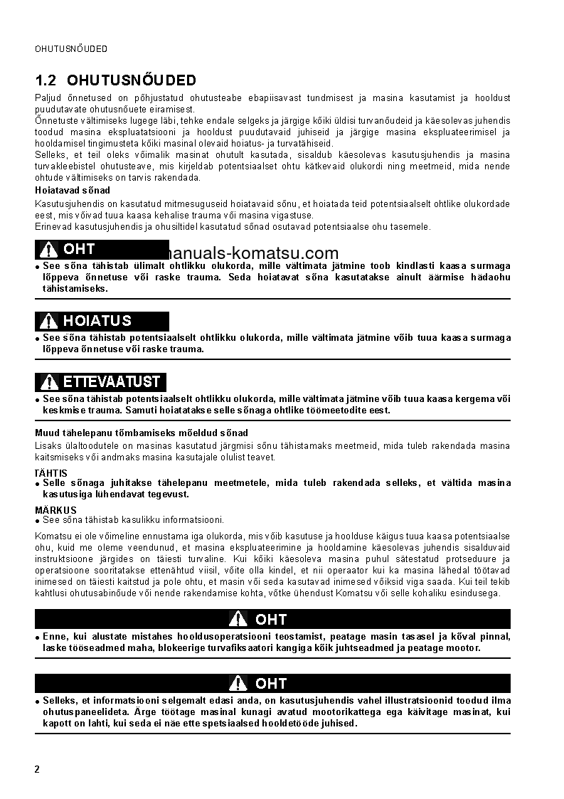 Protected: SK1020-5(ITA)-TURBO S/N 37CTF00432-37CTF00654 Operation manual (Estonian)