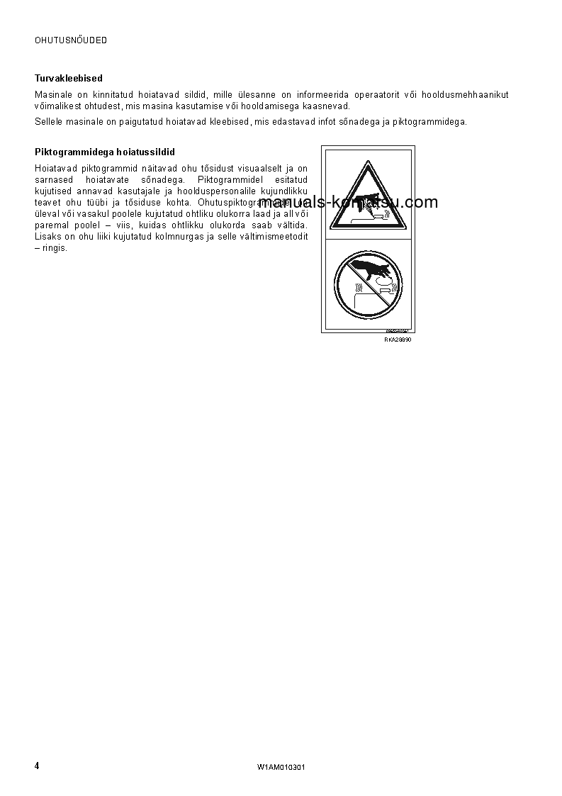 Protected: SK714-5(ITA)-/ S/N F05278-UP Operation manual (Estonian)