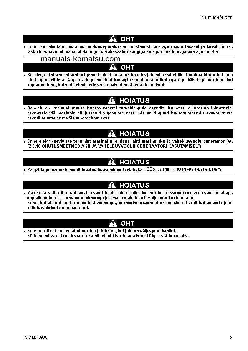 Protected: SK1026-5(ITA)-TURBO S/N F50103-UP Operation manual (Estonian)