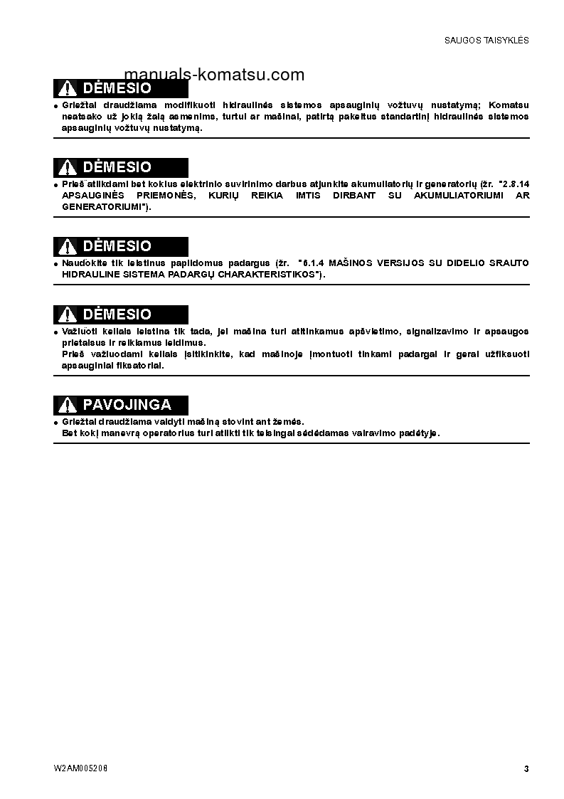 Protected: SK1020-5(ITA)-TURBO S/N 37CTF00655-UP Operation manual (Lithuanian)