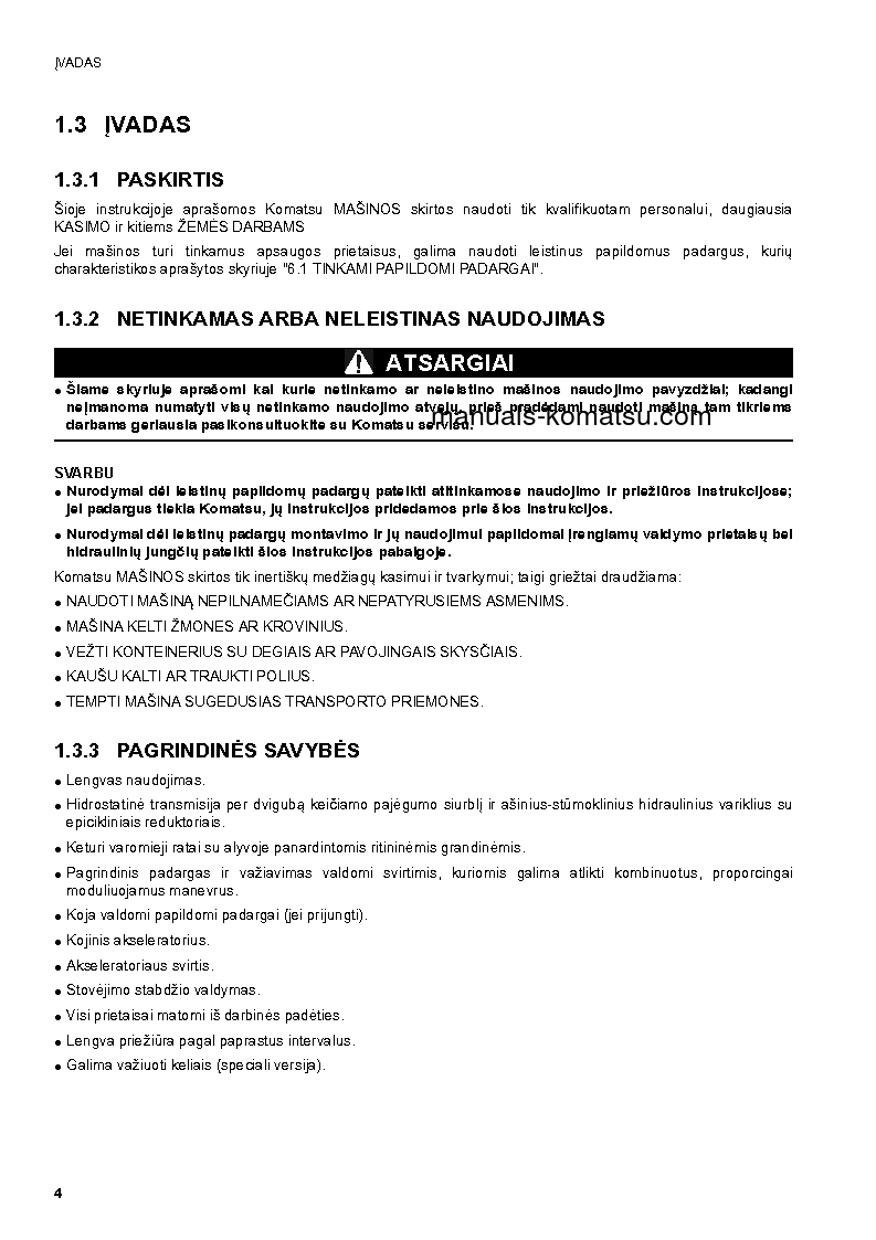 Protected: SK1026-5(ITA) S/N 37CTF50019-37CTF50072 Operation manual (Lithuanian)