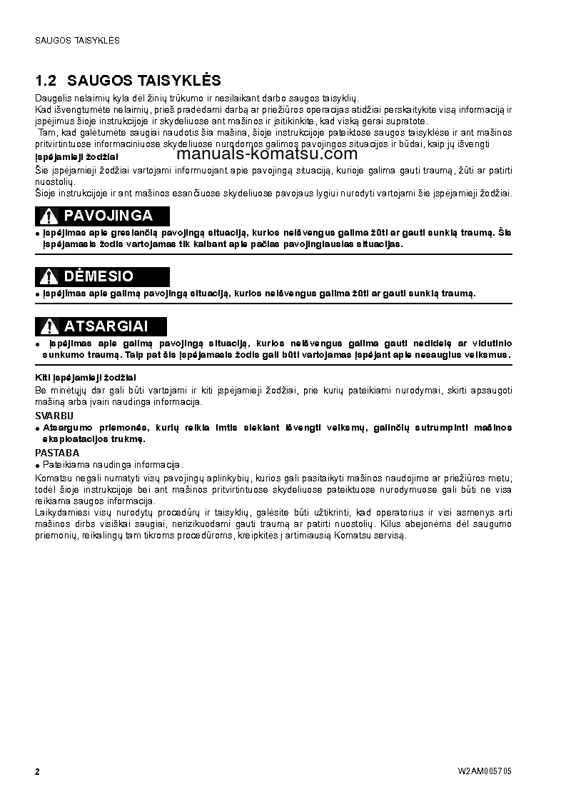 Protected: SK1026-5(ITA) S/N 37CTF50083-UP Operation manual (Lithuanian)