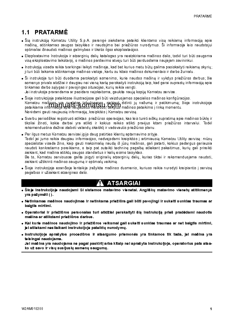 Protected: SK510-5(ITA) S/N F00936-UP Operation manual (Lithuanian)