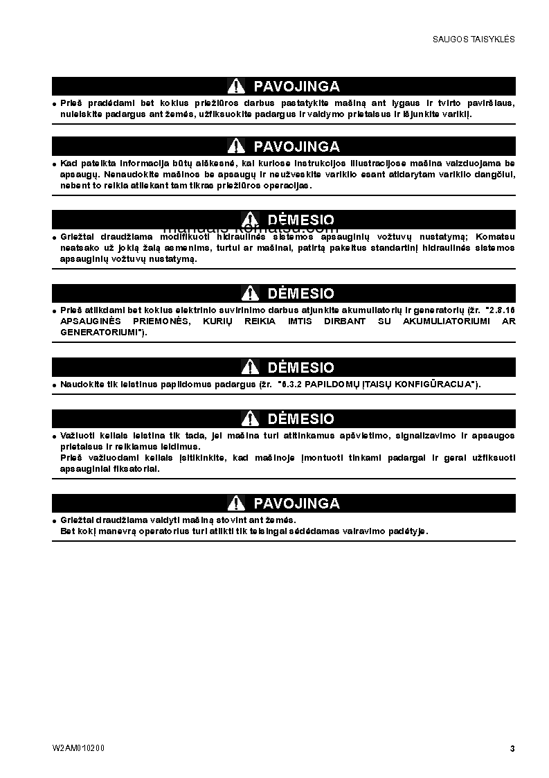 Protected: SK510-5(ITA) S/N F00936-UP Operation manual (Lithuanian)