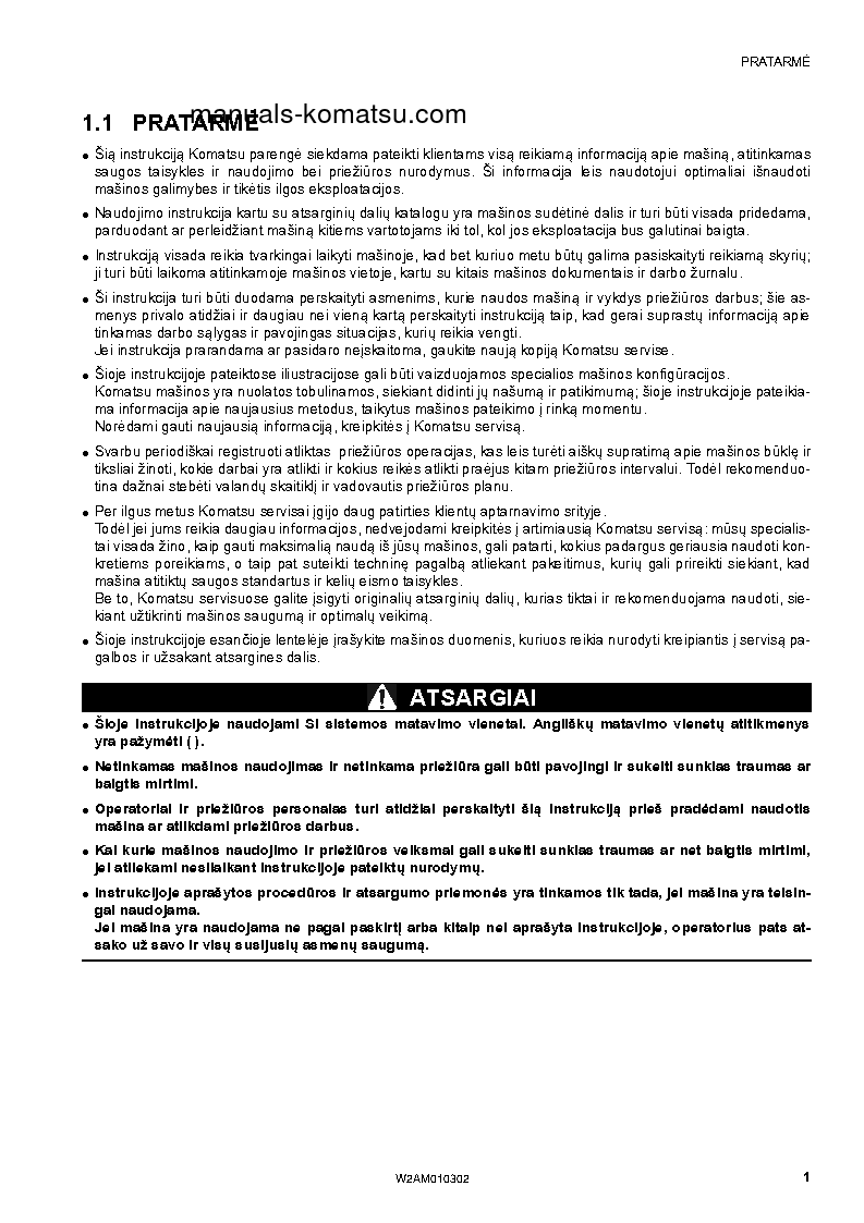 Protected: SK714-5(ITA)-/ S/N F05326-UP Operation manual (Lithuanian)