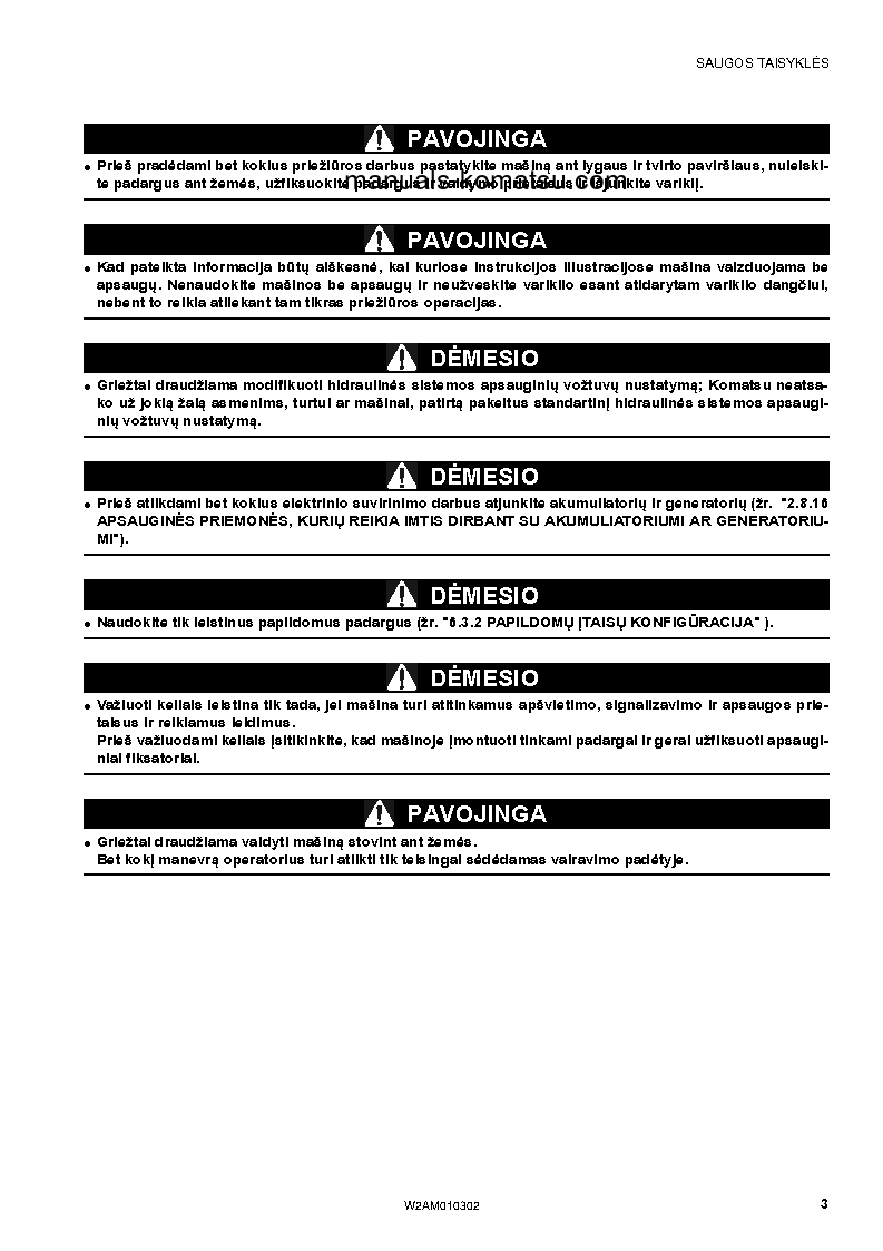 Protected: SK714-5(ITA)-/ S/N F05326-UP Operation manual (Lithuanian)