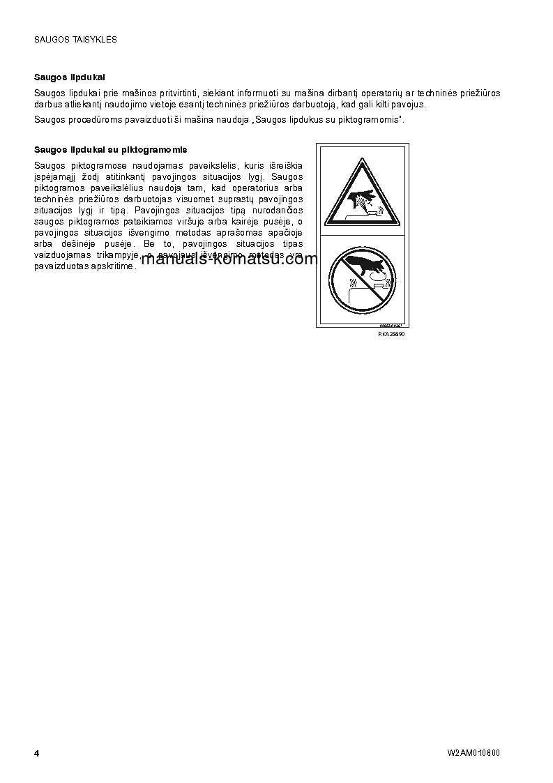 Protected: SK1020-5(ITA)-TURBO S/N F00678-UP Operation manual (Lithuanian)