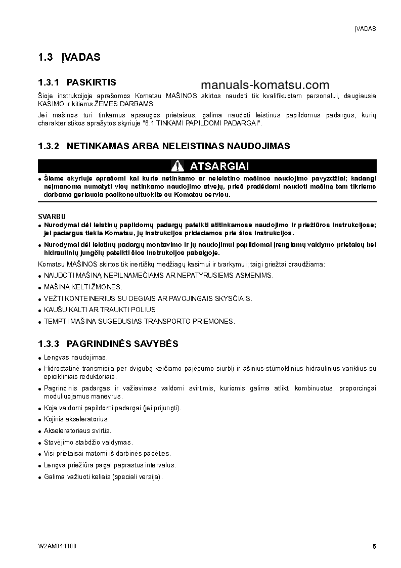 Protected: CK25-1(ITA) S/N F00092-UP Operation manual (Lithuanian)